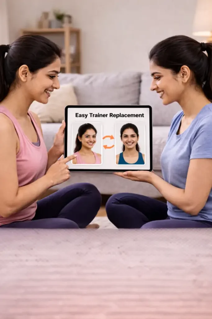 Easy Yoga Trainer Replacement if not happy with trainer